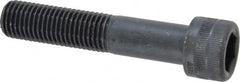 Holo-Krome - M16x2.00 Metric Coarse Hex Socket Drive, Socket Cap Screw - Grade 12.9 Alloy Steel, Black Oxide Finish, Partially Threaded, 80mm Length Under Head - Americas Industrial Supply