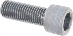 Holo-Krome - M20x2.50 Metric Coarse Hex Socket Drive, Socket Cap Screw - Grade 12.9 Alloy Steel, Black Oxide Finish, Fully Threaded, 55mm Length Under Head - Americas Industrial Supply