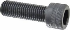 Holo-Krome - M20x2.50 Metric Coarse Hex Socket Drive, Socket Cap Screw - Grade 12.9 Alloy Steel, Black Oxide Finish, Fully Threaded, 60mm Length Under Head - Americas Industrial Supply