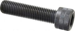 Holo-Krome - M20x2.50 Metric Coarse Hex Socket Drive, Socket Cap Screw - Grade 12.9 Alloy Steel, Black Oxide Finish, Partially Threaded, 80mm Length Under Head - Americas Industrial Supply