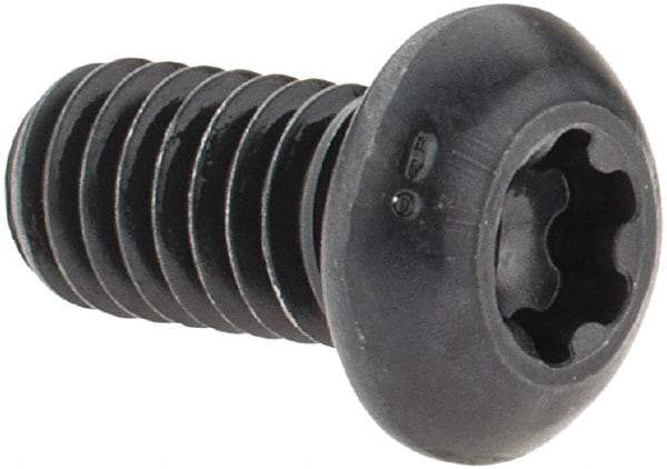 Camcar - 5/16-18 UNC Torx Plus Drive, Button Screw - Alloy Steel, Black Oxide Finish, Fully Threaded, 5/8" Length Under Head - Americas Industrial Supply