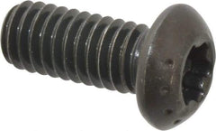 Camcar - 5/16-18 UNC Torx Plus Drive, Button Screw - Alloy Steel, Black Oxide Finish, Fully Threaded, 3/4" Length Under Head - Americas Industrial Supply