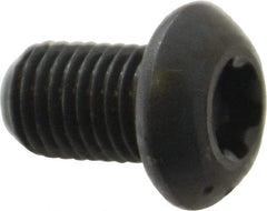 Camcar - 5/16-24 UNF Torx Plus Drive, Button Screw - Alloy Steel, Black Oxide Finish, Fully Threaded, 1/2" Length Under Head - Americas Industrial Supply