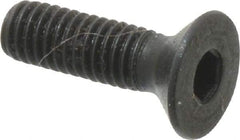 Holo-Krome - M3x0.50 Metric Coarse Hex Socket Drive, 90° Flat Screw - Grade 12.9 Alloy Steel, Black Oxide Finish, 10mm OAL - Americas Industrial Supply
