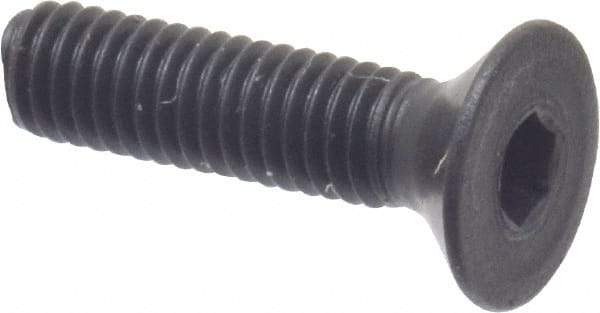 Holo-Krome - M3x0.50 Metric Coarse Hex Socket Drive, 90° Flat Screw - Grade 12.9 Alloy Steel, Black Oxide Finish, 12mm OAL - Americas Industrial Supply