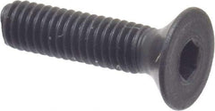 Holo-Krome - M3x0.50 Metric Coarse Hex Socket Drive, 90° Flat Screw - Grade 12.9 Alloy Steel, Black Oxide Finish, 12mm OAL - Americas Industrial Supply