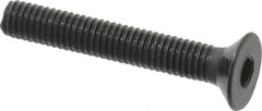 Holo-Krome - M3x0.50 Metric Coarse Hex Socket Drive, 90° Flat Screw - Grade 12.9 Alloy Steel, Black Oxide Finish, 20mm OAL - Americas Industrial Supply