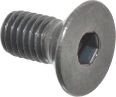 Holo-Krome - M8x1.25 Metric Coarse Hex Socket Drive, 90° Flat Screw - Grade 12.9 Alloy Steel, Black Oxide Finish, Fully Threaded, 16mm OAL - Americas Industrial Supply