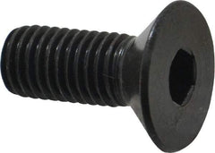 Holo-Krome - M12x1.75 Metric Coarse Hex Socket Drive, 90° Flat Screw - Grade 12.9 Alloy Steel, Black Oxide Finish, Fully Threaded, 30mm OAL - Americas Industrial Supply