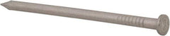 Made in USA - 8D, 10 Gauge, 2-1/2" OAL Common Nails - Smooth Shank, T304 Stainless Steel - Americas Industrial Supply