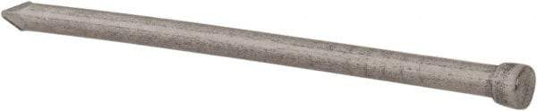 Made in USA - 4D, #15, 1-1/2" OAL Finishing Nails - Smooth Shank, 18-8 Stainless Steel - Americas Industrial Supply