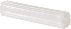 Value Collection - 3/16" Diam, 3/16" Drill, 1" OAL, Plug Concrete Anchor - Plastic - Americas Industrial Supply