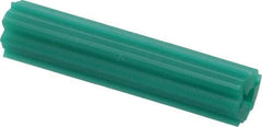 Value Collection - 1/4" Diam, 1/4" Drill, 1-1/4" OAL, Plug Concrete Anchor - Plastic - Americas Industrial Supply
