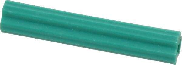 Value Collection - 1/4" Diam, 1/4" Drill, 1-1/2" OAL, Plug Concrete Anchor - Plastic - Americas Industrial Supply
