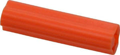 Value Collection - 3/8" Diam, 3/8" Drill, 1-1/2" OAL, 1-1/8" Min Embedment Plug Concrete Anchor - Plastic - Americas Industrial Supply