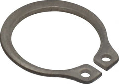 Rotor Clip - 0.468" Groove Diam, 1/2" Shaft Diam, Zinc-Plated Stainless Steel, Snap External Retaining Rings - 0.039" Groove Width, 0.016" Groove Depth, 0.035" Ring Thickness, Grade 15-7 Grade 632 - Americas Industrial Supply