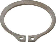 Rotor Clip - 1.118" Groove Diam, 1-3/16" Shaft Diam, Zinc-Plated Stainless Steel, Snap External Retaining Rings - 0.056" Groove Width, 0.035" Groove Depth, 0.05" Ring Thickness, Grade 15-7 Grade 632 - Americas Industrial Supply