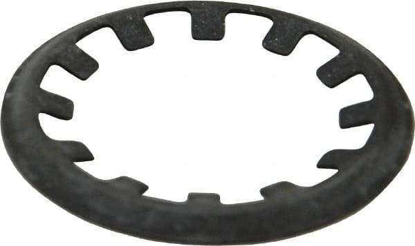 Rotor Clip - 5/8" Shaft Diam, Phosphate Steel, Self Locking External Retaining Rings - 0.015" Ring Thickness, Grade 1060-1090 - Americas Industrial Supply