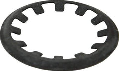 Rotor Clip - 5/8" Shaft Diam, Phosphate Steel, Self Locking External Retaining Rings - 0.015" Ring Thickness, Grade 1060-1090 - Americas Industrial Supply
