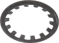 Rotor Clip - 3/4" Shaft Diam, Phosphate Steel, Self Locking External Retaining Rings - 0.015" Ring Thickness, Grade 1060-1090 - Americas Industrial Supply