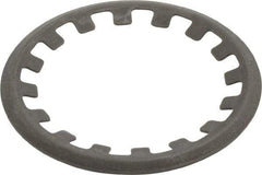 Rotor Clip - 7/8" Shaft Diam, Phosphate Steel, Self Locking External Retaining Rings - 0.015" Ring Thickness, Grade 1060-1090 - Americas Industrial Supply