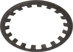 Rotor Clip - 1" Shaft Diam, Phosphate Steel, Self Locking External Retaining Rings - 0.015" Ring Thickness, Grade 1060-1090 - Americas Industrial Supply