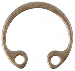 Rotor Clip - 0.05" Thick, Phosphate Finish, Steel Snap Internal Retaining Ring - 0.056" Groove Width, 0.036" Groove Depth, 1.197" Groove Diam, Grade 1060-1090 - Americas Industrial Supply