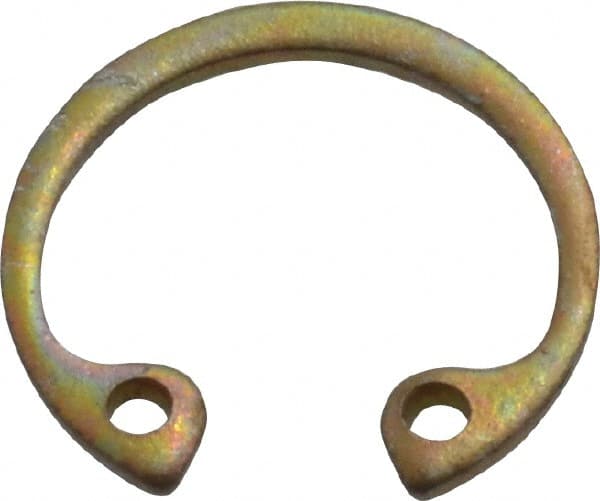 Rotor Clip - 1-9/16" Bore Diam, Spring Steel Internal Snap Retaining Ring - Americas Industrial Supply