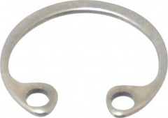 Rotor Clip - 0.015" Thick, Stainless Steel Snap Internal Retaining Ring - 0.02" Groove Width, 0.009" Groove Depth, 0.268" Groove Diam, Grade 15-7 Grade 632 - Americas Industrial Supply