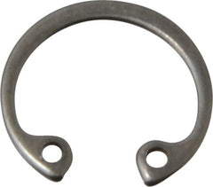 Rotor Clip - 0.025" Thick, Stainless Steel Snap Internal Retaining Ring - 0.029" Groove Width, 0.012" Groove Depth, 0.461" Groove Diam, Grade 15-7 Grade 632 - Americas Industrial Supply