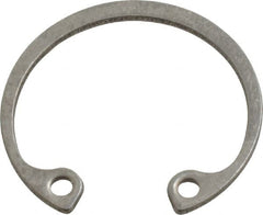 Rotor Clip - 0.035" Thick, Stainless Steel Snap Internal Retaining Ring - 0.039" Groove Width, 0.023" Groove Depth, 0.796" Groove Diam, Grade 15-7 Grade 632 - Americas Industrial Supply