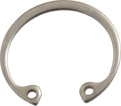 Rotor Clip - 0.042" Thick, Stainless Steel Snap Internal Retaining Ring - 0.046" Groove Width, 0.028" Groove Depth, 0.931" Groove Diam, Grade 15-7 Grade 632 - Americas Industrial Supply