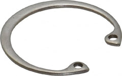 Rotor Clip - 0.05" Thick, Stainless Steel Snap Internal Retaining Ring - 0.056" Groove Width, 0.036" Groove Depth, 1.197" Groove Diam, Grade 15-7 Grade 632 - Americas Industrial Supply