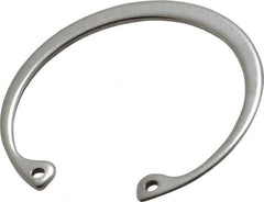 Rotor Clip - 0.062" Thick, Stainless Steel Snap Internal Retaining Ring - 0.068" Groove Width, 0.054" Groove Depth, 1.858" Groove Diam, Grade 15-7 Grade 632 - Americas Industrial Supply