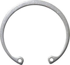 Rotor Clip - 0.062" Thick, Stainless Steel Snap Internal Retaining Ring - 0.068" Groove Width, 0.061" Groove Depth, 2.122" Groove Diam, Grade 15-7 Grade 632 - Americas Industrial Supply