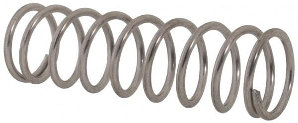 Value Collection - 0.6" OD, 0.062" Wire, 2" Free Length, Compression Spring - 12.36 Lb Spring Rating - Americas Industrial Supply