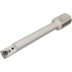 Iscar - 16mm Min Bore Diam, 141.99mm OAL, 16mm Shank Diam, IHAXF-E Indexable Boring Bar - 119.99mm Max Bore Depth, TPGX 73.. Insert - Americas Industrial Supply