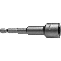 Apex - 5/16" Nonmagnetic Nutsetter - 1/4" Hex Drive, 3-1/4" OAL - Americas Industrial Supply