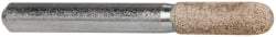 Cratex - 1/4" Head Diam x 3/4" Thickness, A24, Ball Nose End, Aluminum Oxide Mounted Point - Medium Grade, 80 Grit, 36,370 RPM - Americas Industrial Supply