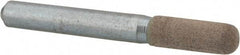 Cratex - 1/4" Head Diam x 3/4" Thickness, A24, Ball Nose End, Aluminum Oxide Mounted Point - Fine Grade, 120 Grit, 36,370 RPM - Americas Industrial Supply