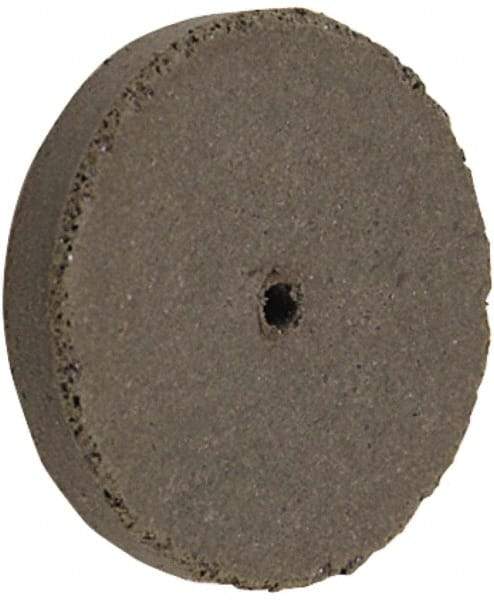 Cratex - 7/8" Diam x 1/8" Hole x 3/16" Thick, Surface Grinding Wheel - Medium Grade - Americas Industrial Supply