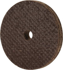 Cratex - 1" Diam x 1/8" Hole x 1/8" Thick, 54 Grit Surface Grinding Wheel - Aluminum Oxide, Type 1, Coarse Grade, 54,240 Max RPM, No Recess - Americas Industrial Supply
