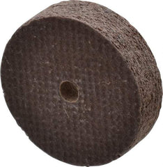 Cratex - 1" Diam x 1/8" Hole x 1/4" Thick, 54 Grit Surface Grinding Wheel - Aluminum Oxide, Type 1, Coarse Grade, 54,240 Max RPM, No Recess - Americas Industrial Supply