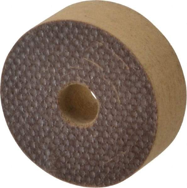 Cratex - 1" Diam x 1/4" Hole x 3/8" Thick, 54 Grit Surface Grinding Wheel - Aluminum Oxide, Type 1, Coarse Grade, 54,240 Max RPM, No Recess - Americas Industrial Supply