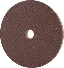 Cratex - 2" Diam x 1/4" Hole x 1/8" Thick, 54 Grit Surface Grinding Wheel - Aluminum Oxide, Type 1, Coarse Grade, 27,120 Max RPM, No Recess - Americas Industrial Supply