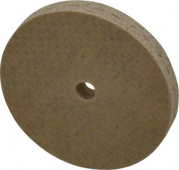 Cratex - 1" Diam x 1/8" Hole x 1/8" Thick, 80 Grit Surface Grinding Wheel - Aluminum Oxide, Type 1, Medium Grade, 36,290 Max RPM, No Recess - Americas Industrial Supply