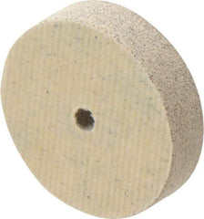 Cratex - 1" Diam x 1/8" Hole x 1/4" Thick, 80 Grit Surface Grinding Wheel - Aluminum Oxide, Type 1, Medium Grade, 36,290 Max RPM, No Recess - Americas Industrial Supply