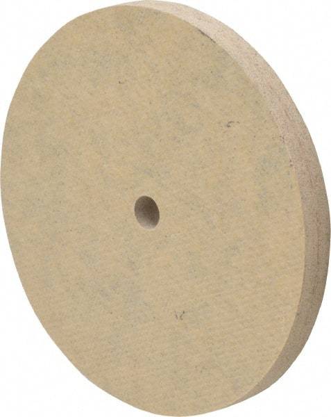 Cratex - 3" Diam x 1/4" Hole x 1/4" Thick, 80 Grit Surface Grinding Wheel - Aluminum Oxide, Type 1, Medium Grade, 12,095 Max RPM, No Recess - Americas Industrial Supply