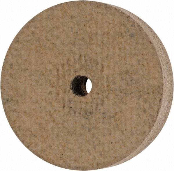 Cratex - 1" Diam x 1/8" Hole x 1/4" Thick, 120 Grit Surface Grinding Wheel - Aluminum Oxide, Type 1, Fine Grade, 36,290 Max RPM, No Recess - Americas Industrial Supply