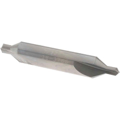 OSG - 1/2 Plain Cut 60° Incl Angle Solid Carbide Combo Drill & Countersink - Americas Industrial Supply